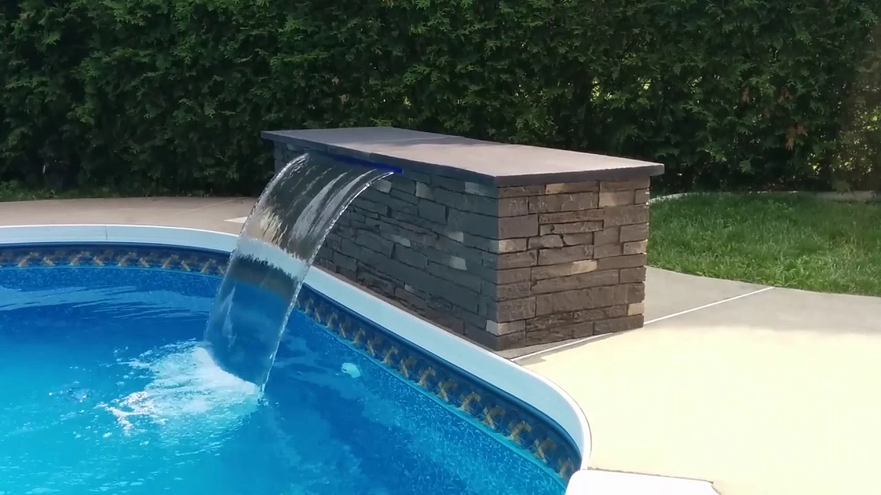 Velo de agua para piscina